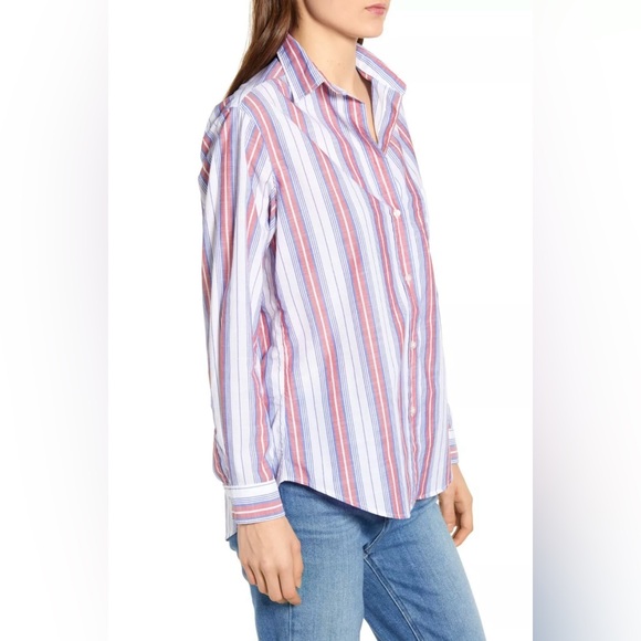 Anthropologie Grayson x Frank & Eileen The Hero Jasmine Stripe Button Down Shirt - Picture 5 of 16